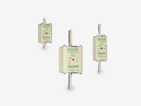 NH fuse links aM 500VAC double indicator live tags size 000, 00, 0, 1, 2, 3