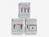 MULTIBLOC-1 RST8 Size 1, 250A, 690VAC  Design for bus bar installation, Triple Pole